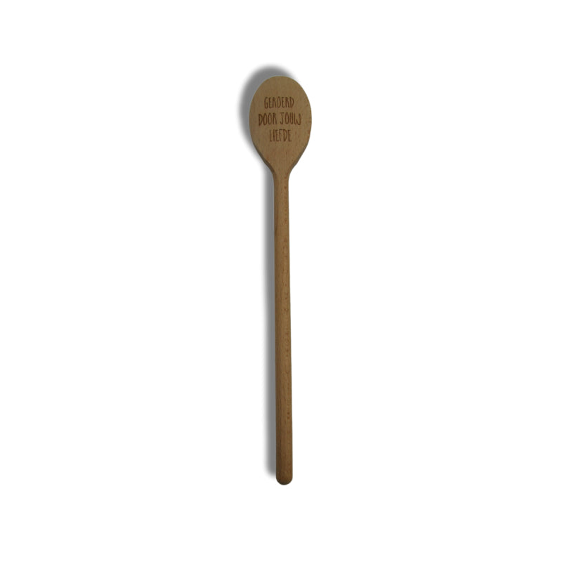Houten lepel: geroerd door jouw liefde