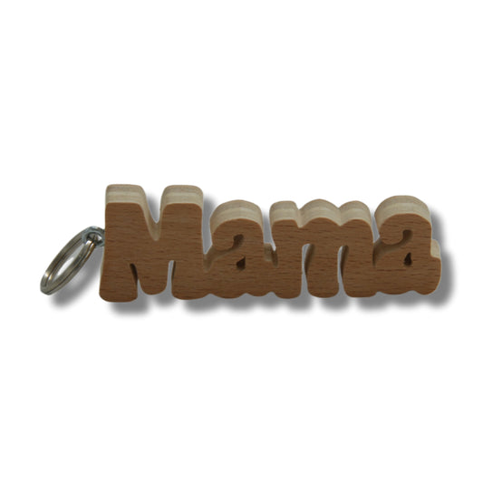 Sleutelhanger met naam Mama