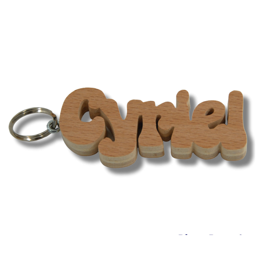 Sleutelhanger met naam Cyriel