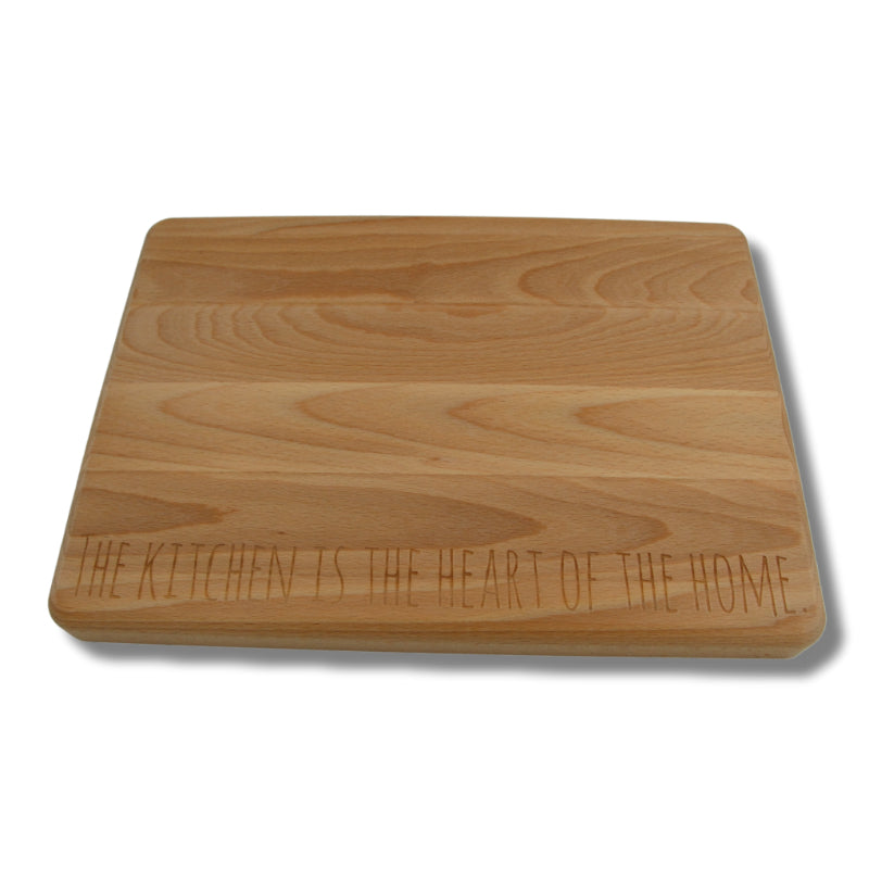 Snijplank: The kitchen is the heart of the home.