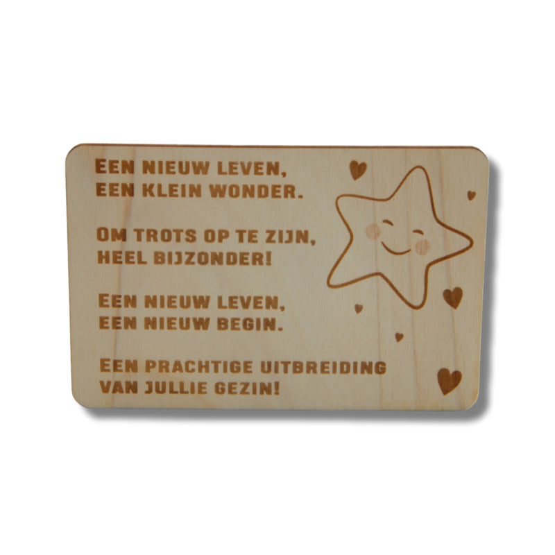 Houten kaart: een nieuw leven
