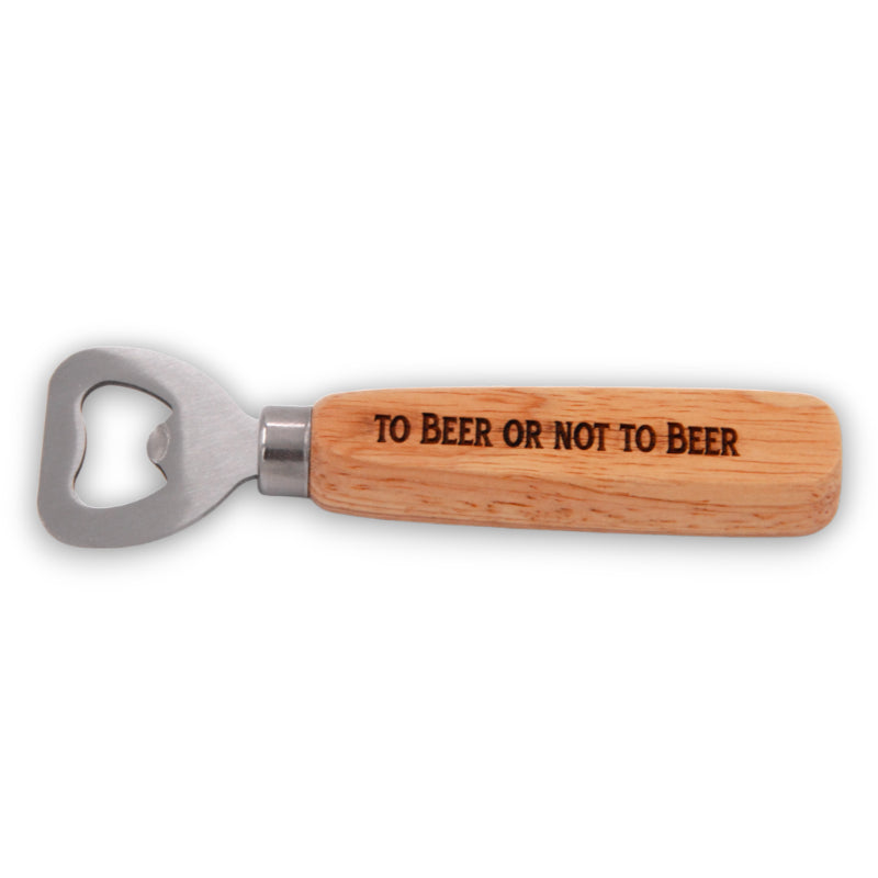 Flessenopener: To beer or not to beer