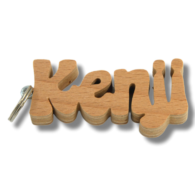 Sleutelhanger met naam Kenji