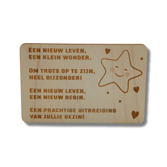 Houten kaart: een nieuw leven